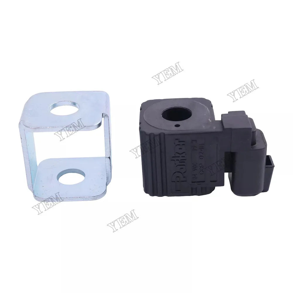 For John Deere Engine 4045 6068 6090 6135 Excavator 130G 180GLC 250G 300GLC Solenoid Valve Coil AT393257 For John Deere
