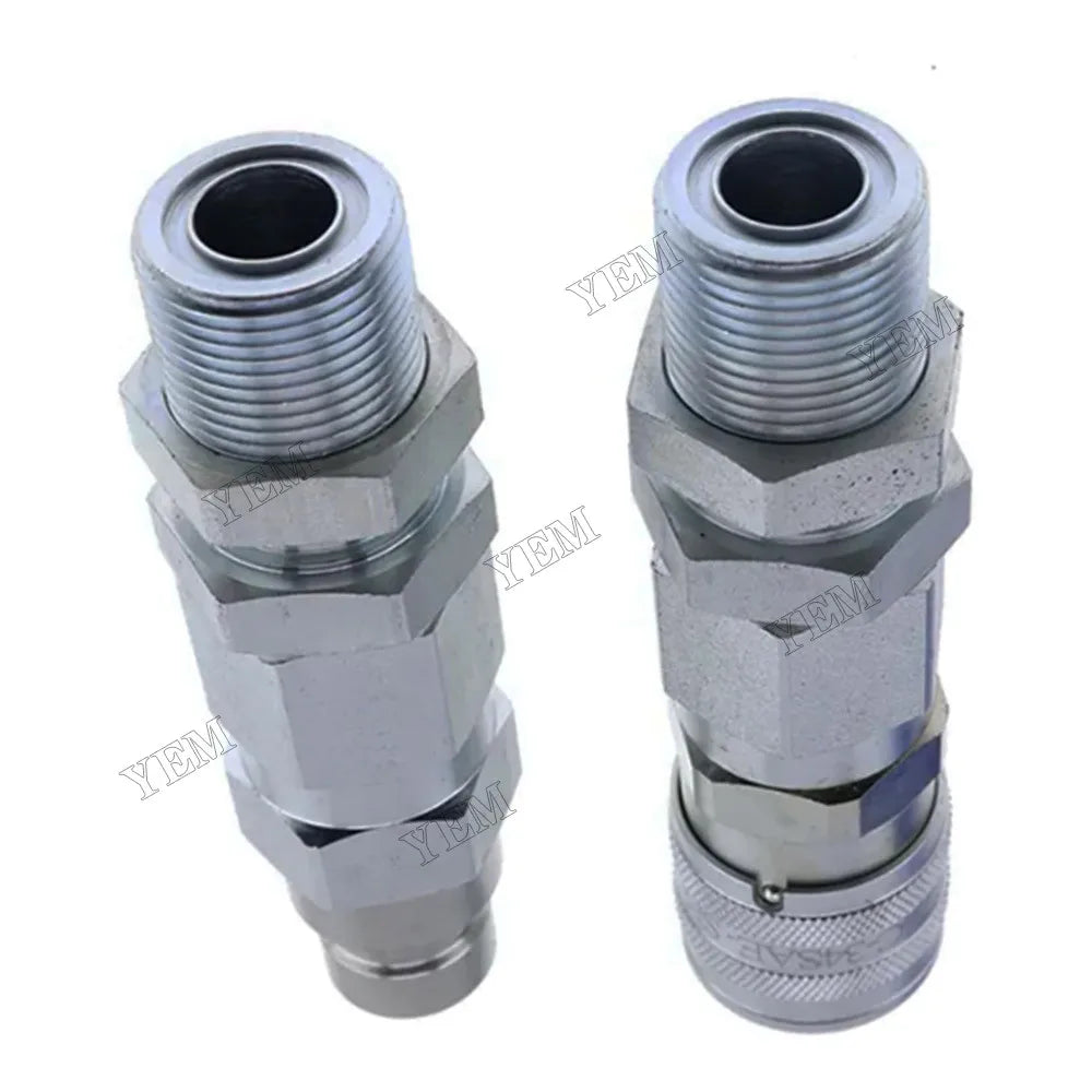 For John Deere 332 326D 280 332D 325 333D 270 328 328D 260 Hydraulic Quick-Connect Coupler AT312877 KV13884 For John Deere
