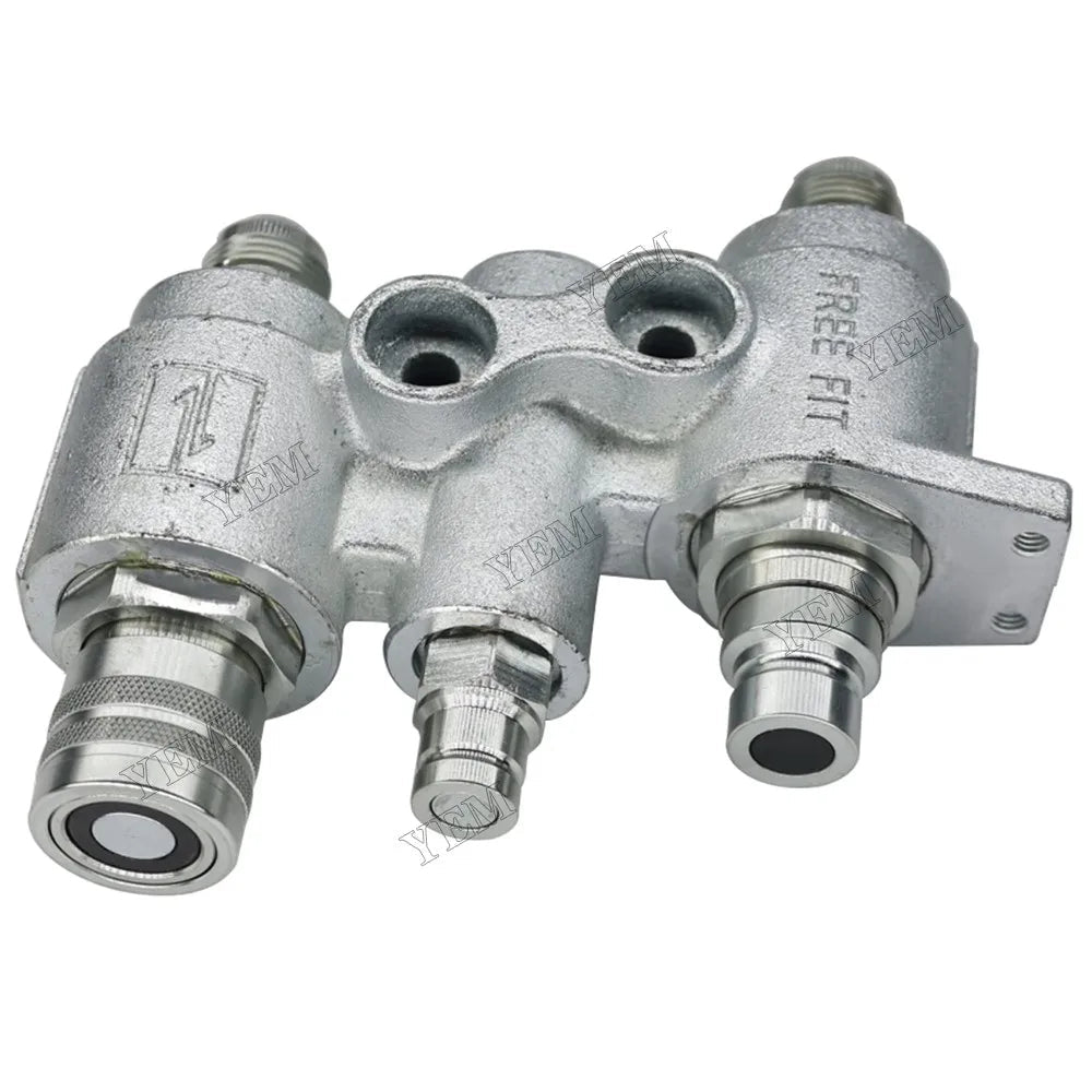 For Bobcat Skid Steer Loader S175 S205 S250 T250 48mm 4BD4FH Hydraulic Coupler Block 7246783 For Bobcat