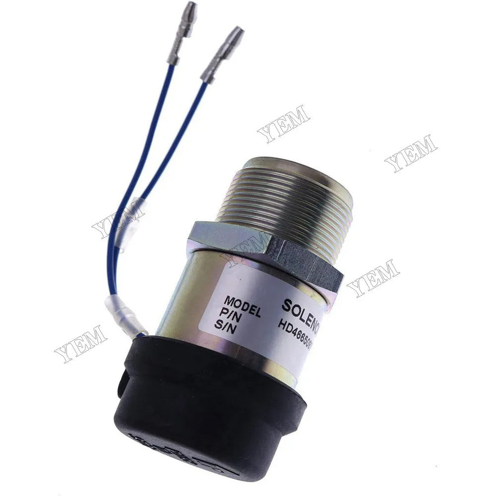 For Volvo Excavator EC14 12V Fuel Stop Solenoid PJ7413147 For Volvo