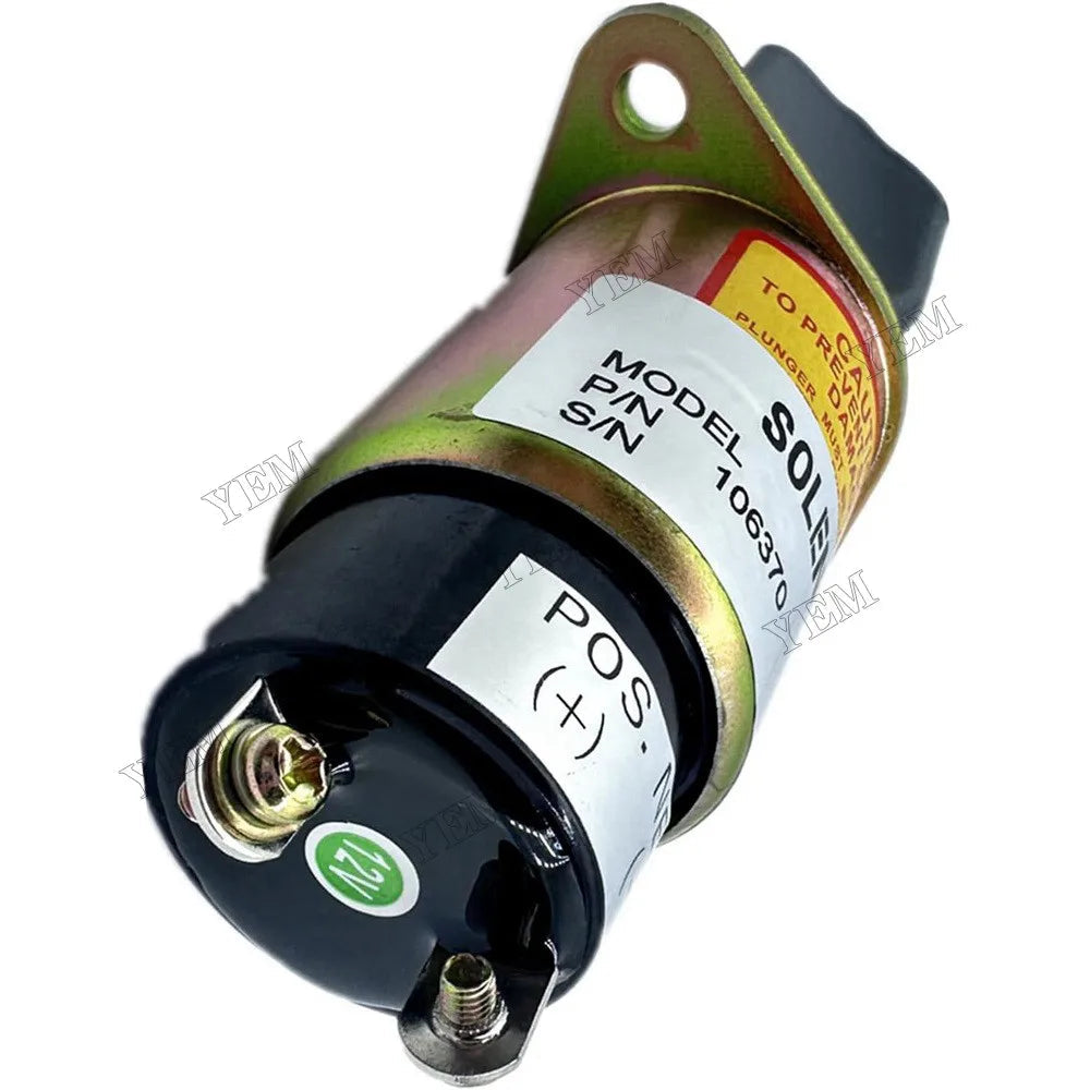 For Kubota Engine DF750 GF750 WG750 DF972 Skyjack Scissor Lift SJ600 SJ6826RT SJ7027RT SJ7135RT 12V Fuel Shut Off Throttle Solenoid 106370 For Kubota