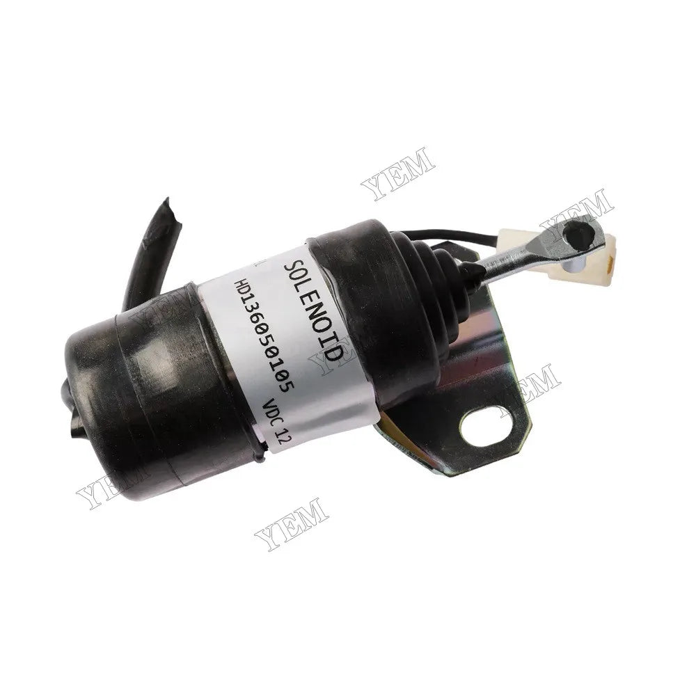 For Kubota Engine V2203 Bobcat B300 BL370 BL470 BL475 BL570 BL575 231 12V Fuel Shut Off Solenoid 6655120 For Kubota