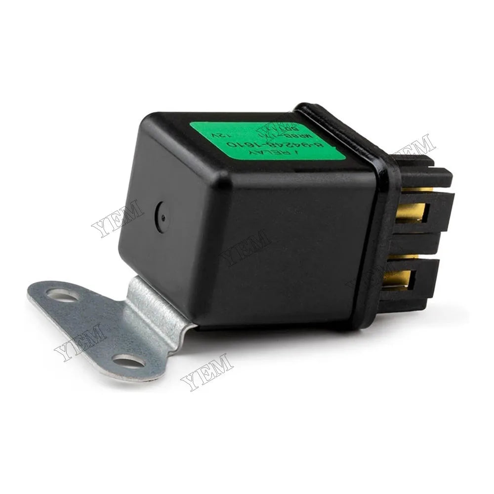 For Isuzu Engine C240 4JJ1 Hitachi Excavator EX35U EX27U EX50U 24V Glow Plug Relay 8942481610 For Isuzu