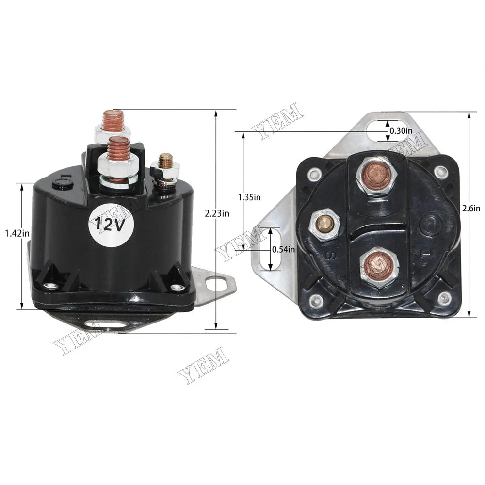 For Cub Cadet 108 109 1204 2072 2160 2164 2165 Ford F-250 F-350 F-450 F-550 Ranger 12V Starter Solenoid Relay E7TZ-11450-B For Ford