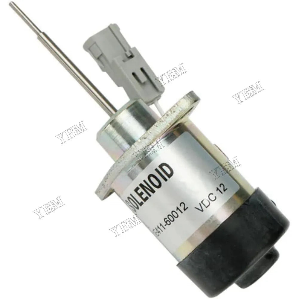 For Kubota D722 D902 Z482 Engine Fuel Stop Solenoid 1E411-60012 For Kubota