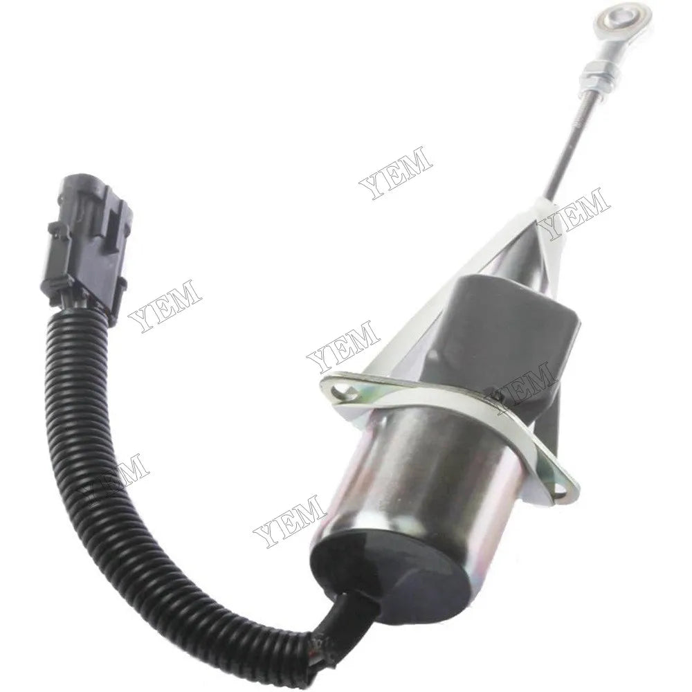 For John Deere Engine 7.6L 6076 6068 6081 6068 Bulldozer 750C 850C Excavator 792DLC 24V Fuel Shut Off Solenoid RE55416 For John Deere