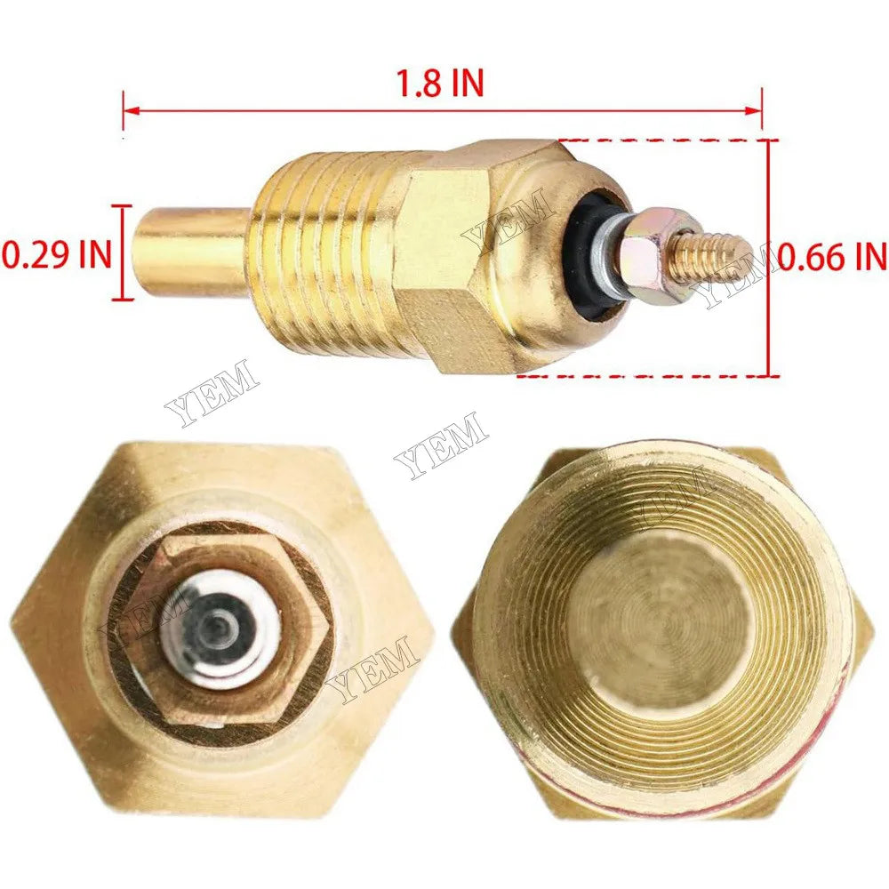 For Mercruiser Engine D1.7L D7.3L Scorpion 350 377 Inboard 8.1L 4.3L MPI Alpha Bravo MX6.2L Temperature Sending Unit Sensor 806490T 97257A1 For Mercruiser