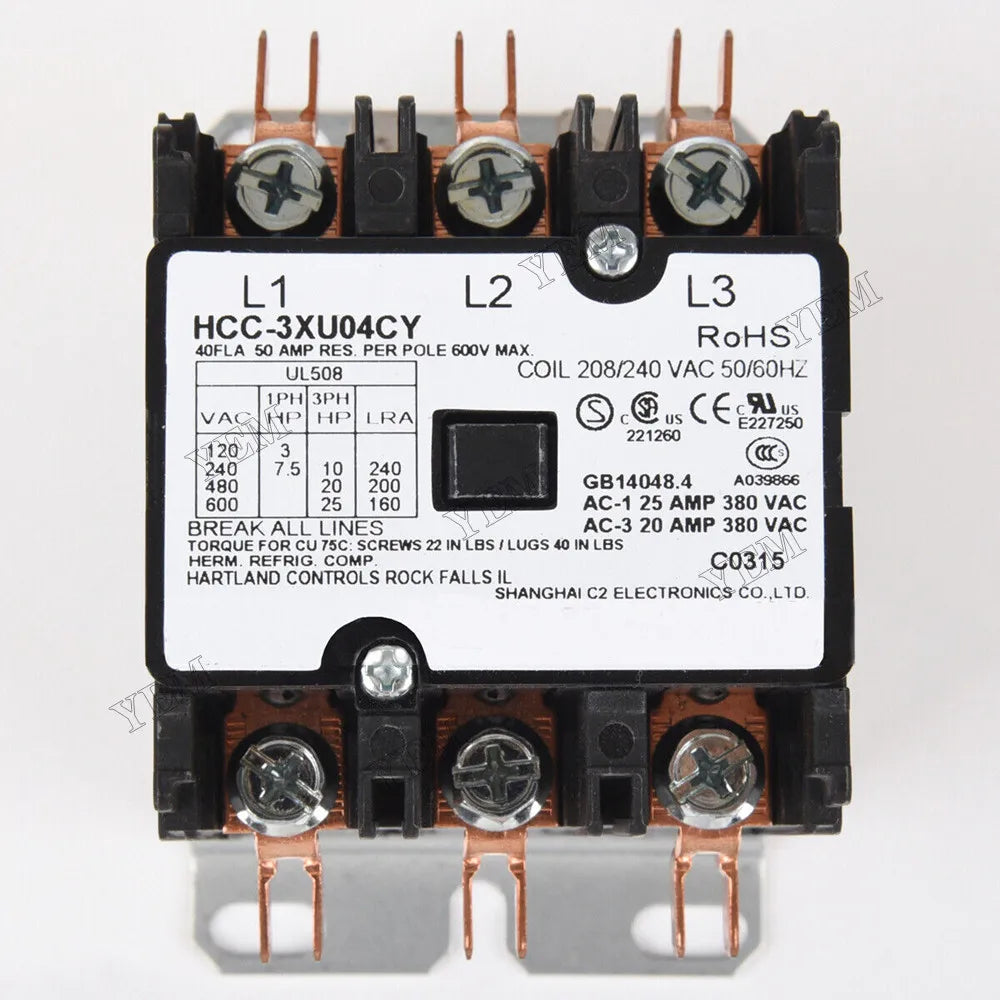High quality 3 Pole 20 Amp 25 Amp 30 Amp 240V Coil Ultimate Purpose Contactor 42BF35AG