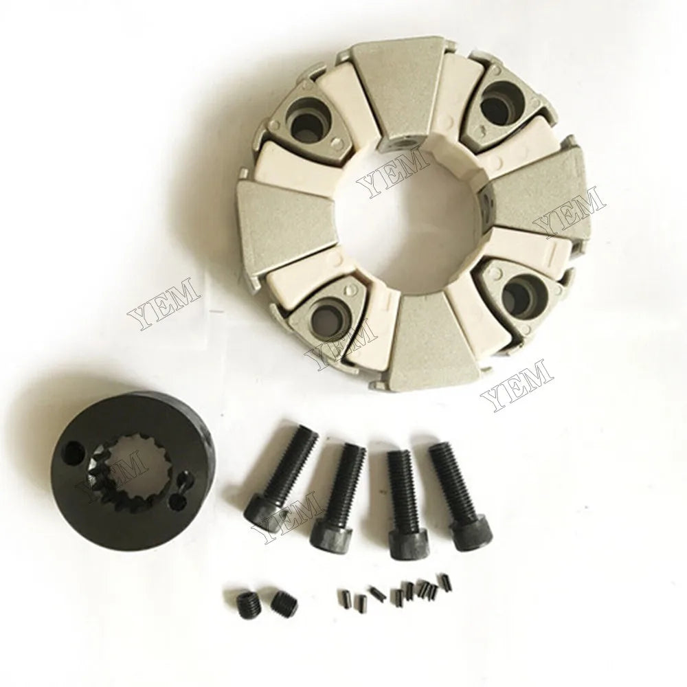 For Hitachi Excavator ZX330-3-HCMC ZX400W-3 15T Coupling Assembly With Hub 4646894