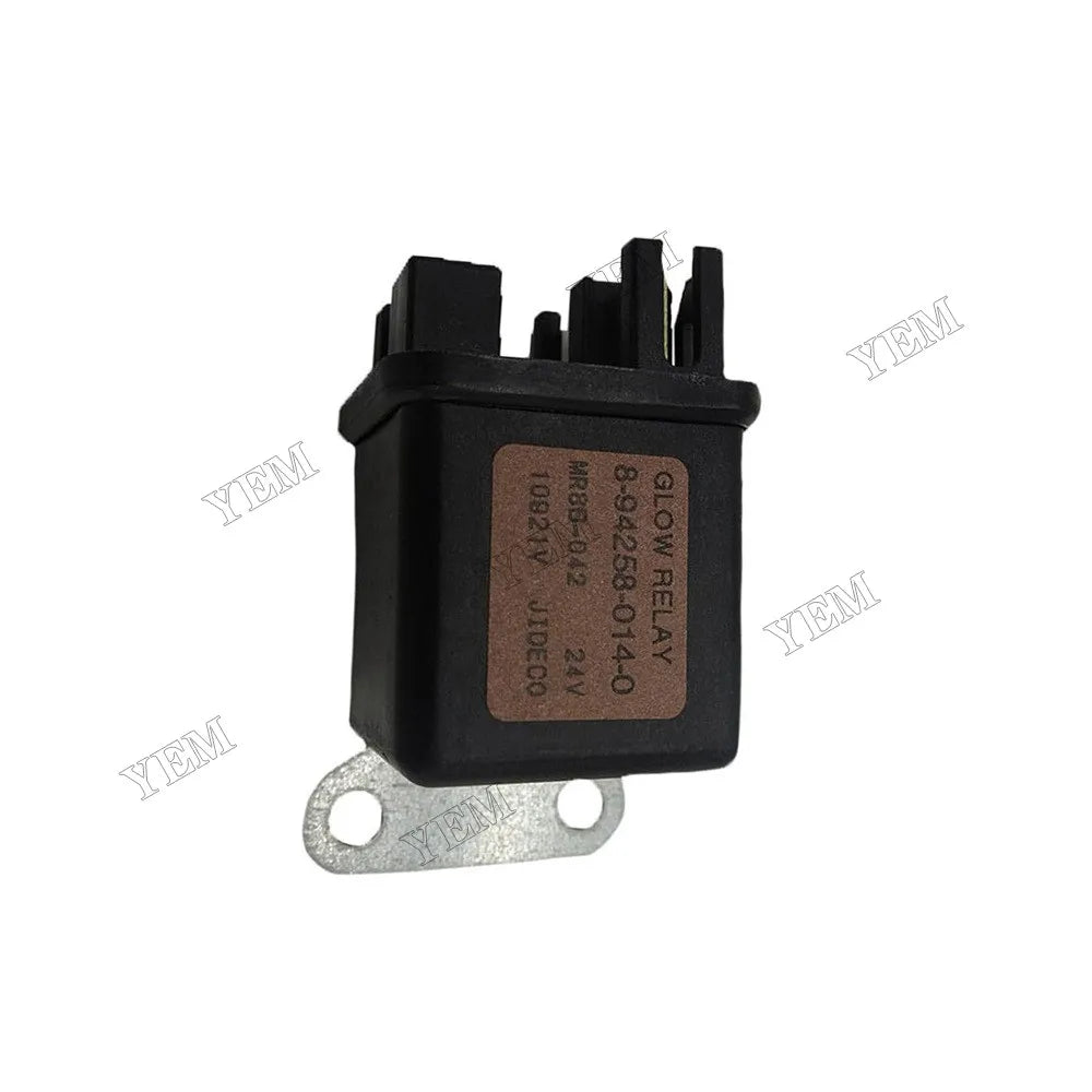 For Isuzu 6HK1 Engine Hitachi EX400 EX400-3 EX400-5 EX450H-5 CX1000 CX1100 CX1800 CX2000 CX650-2 24V Glow Plug Relay 8942580140 For Isuzu