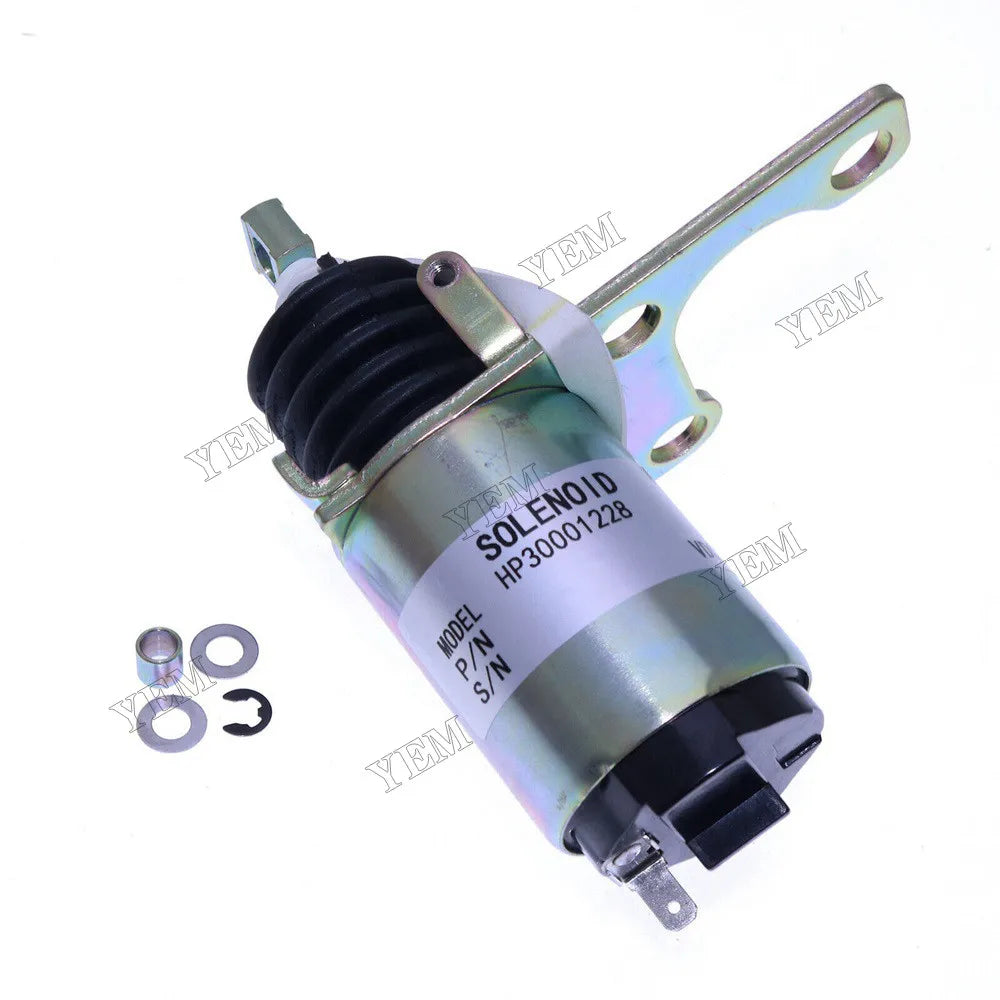 For Caterpillar CAT Engine C-9 C9 3126E C7 Excavator 305.5 306 307B 307C 307D 308C 24V Shutoff Solenoid 139-8247 For Caterpillar