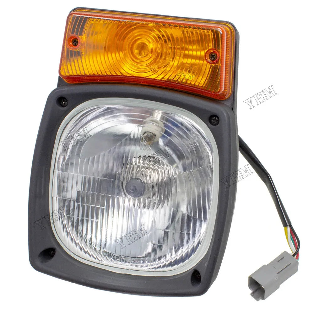 For Caterpillar CAT Engine 3054 3176 3196 3034 Loader 416B 216 226B A Pair 24V Headlamp 3E-7585 3E-7584