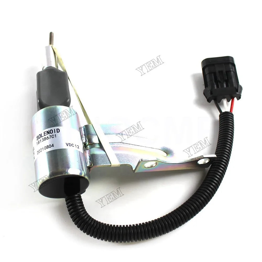 For Navistar International Engine DT466E DT530E Stop Solenoid 1813867C1 For Navistar