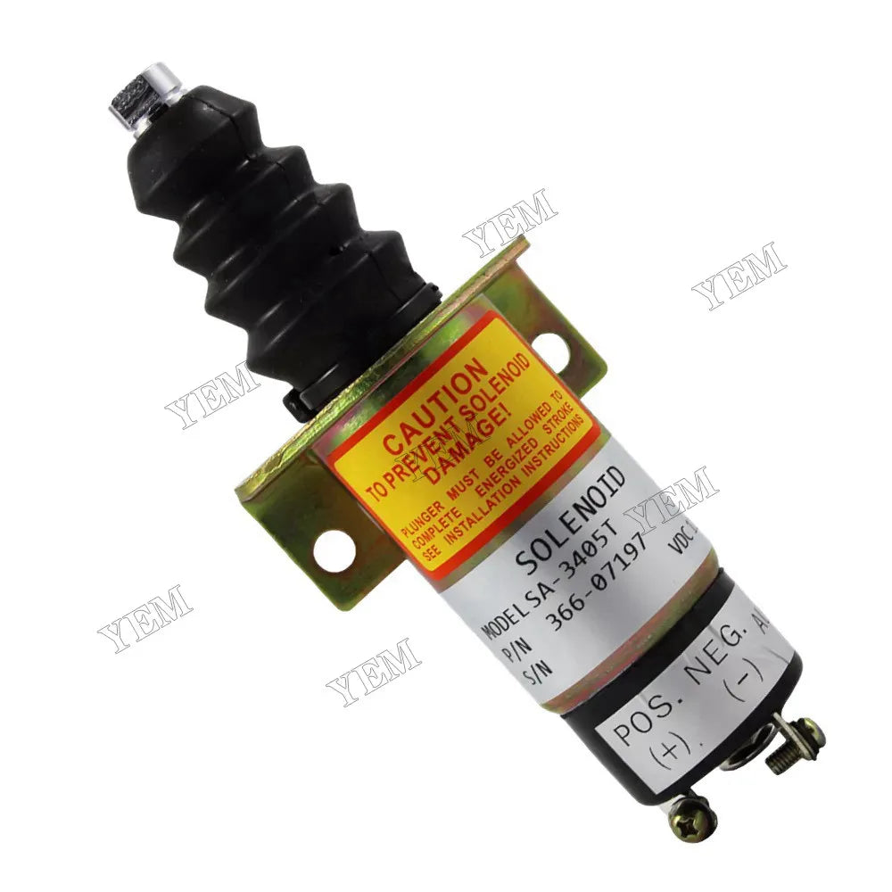 For Lister Peter Lpw 12V Fuel Shutoff Solenoid Valve 366-07197 SA-3405T 1502-12C7U2B2S1