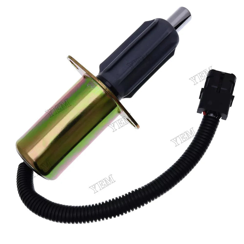 For CASE Crawler Tractor 1150E 1155E 1550 24V Shut Off Solenoid J918601 For Case
