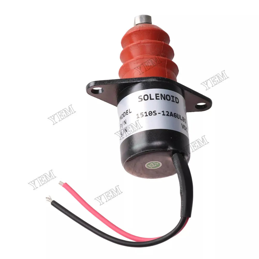 High quality 12V Fuel Shut Off Stop Solenoid Valve 1510S-12A6ULBS replace Woodward For Woodward