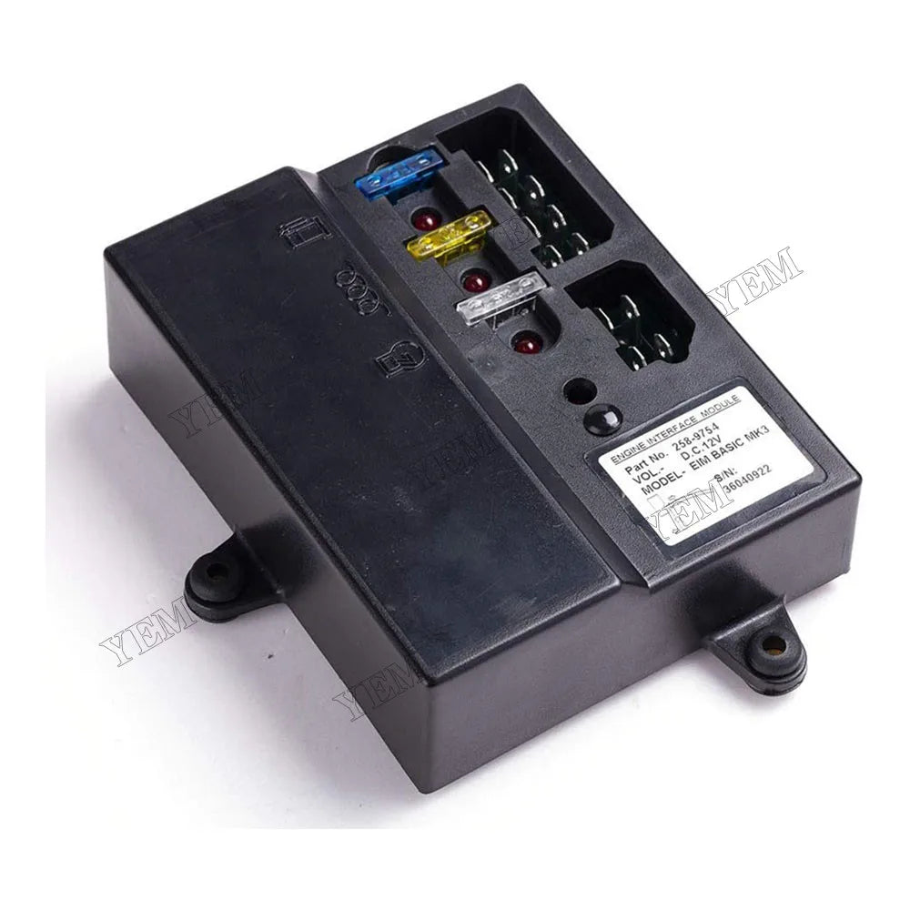 For Caterpillar CAT C1.5 C2.2 C3.3 C4.4 C6.6 Generator Set MRW00001-UP 12 Volt Interface Module EIM PCB 258-9754 For Caterpillar