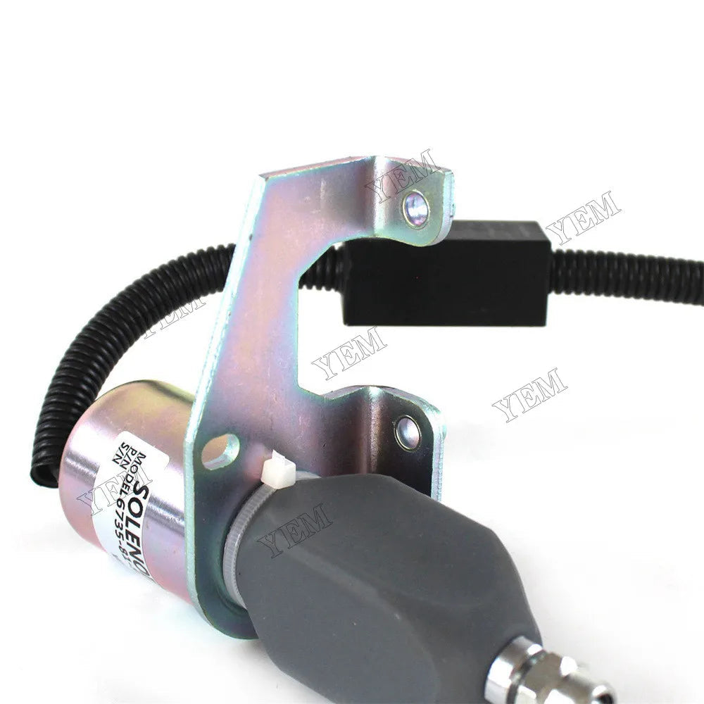 For Komatsu Excavator PC220 PC250 Fuel Pump Solenoid Valve 6735-81-9140 For Komatsu