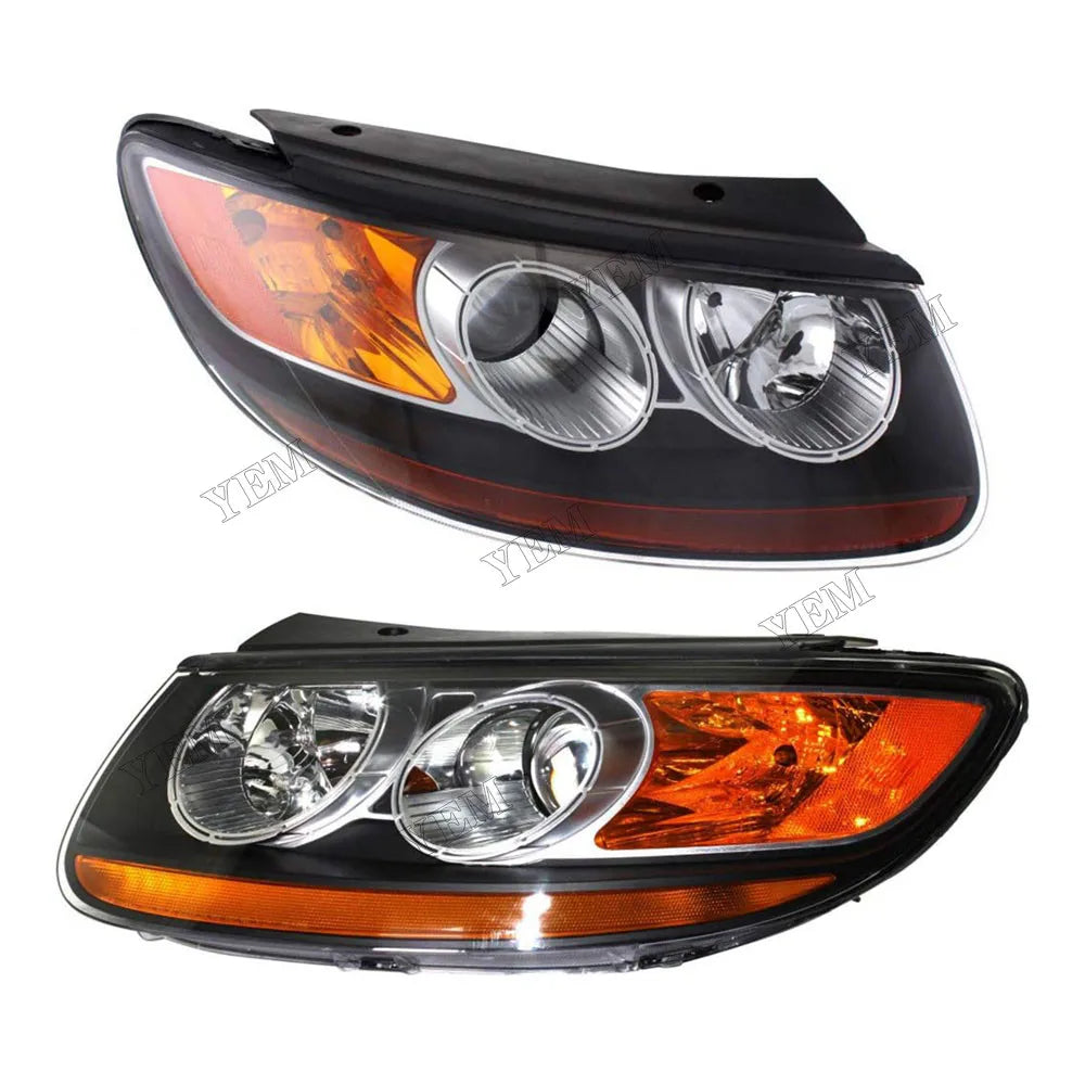 For Hyundai Santa Fe 2007 Left and Right Headlight HY2503139 HY2502139 For Hyundai