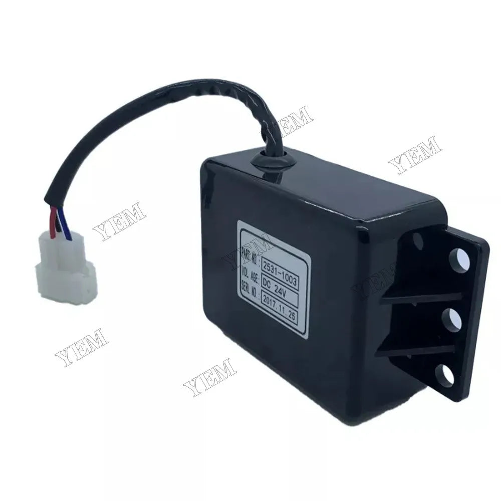 For Komatsu Doosan Excavator DH220-5 DH225-V DH225-7 DX225LC DC Converter Timer Relay 2531-1003 For Komatsu