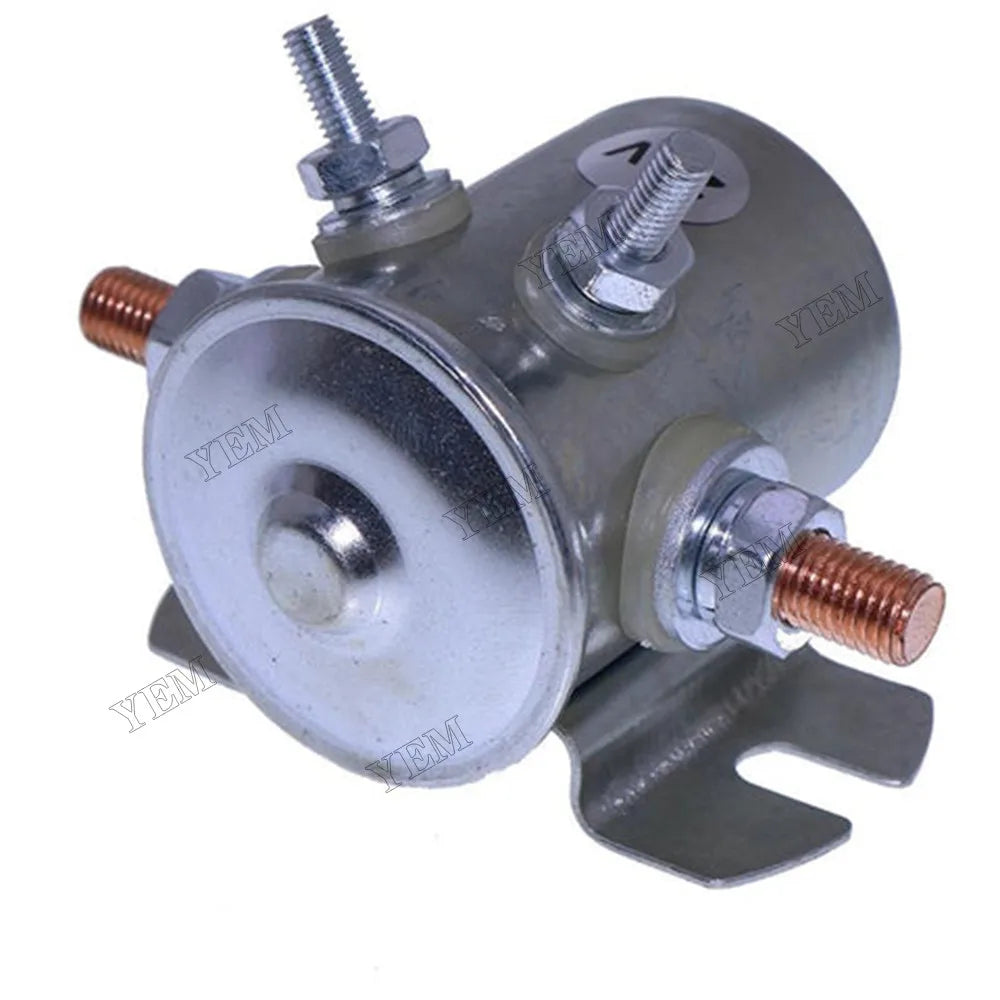 For CASE 845 845B 865 865B 885 885B New Holland F140B F170B F200B FG105 FG70 FG85 RG140 RG170 Motor Grader 24V 4 Terminal Solenoid Relay 73117176 For Case