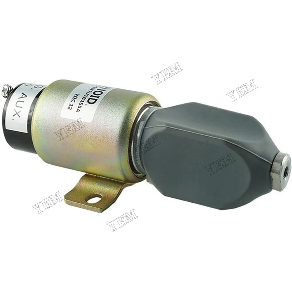 For Cummins Caterpillar CAT Excavator E70B E320 Fuel Shutoff Solenoid 1751-12E7U1B1S5A For Caterpillar