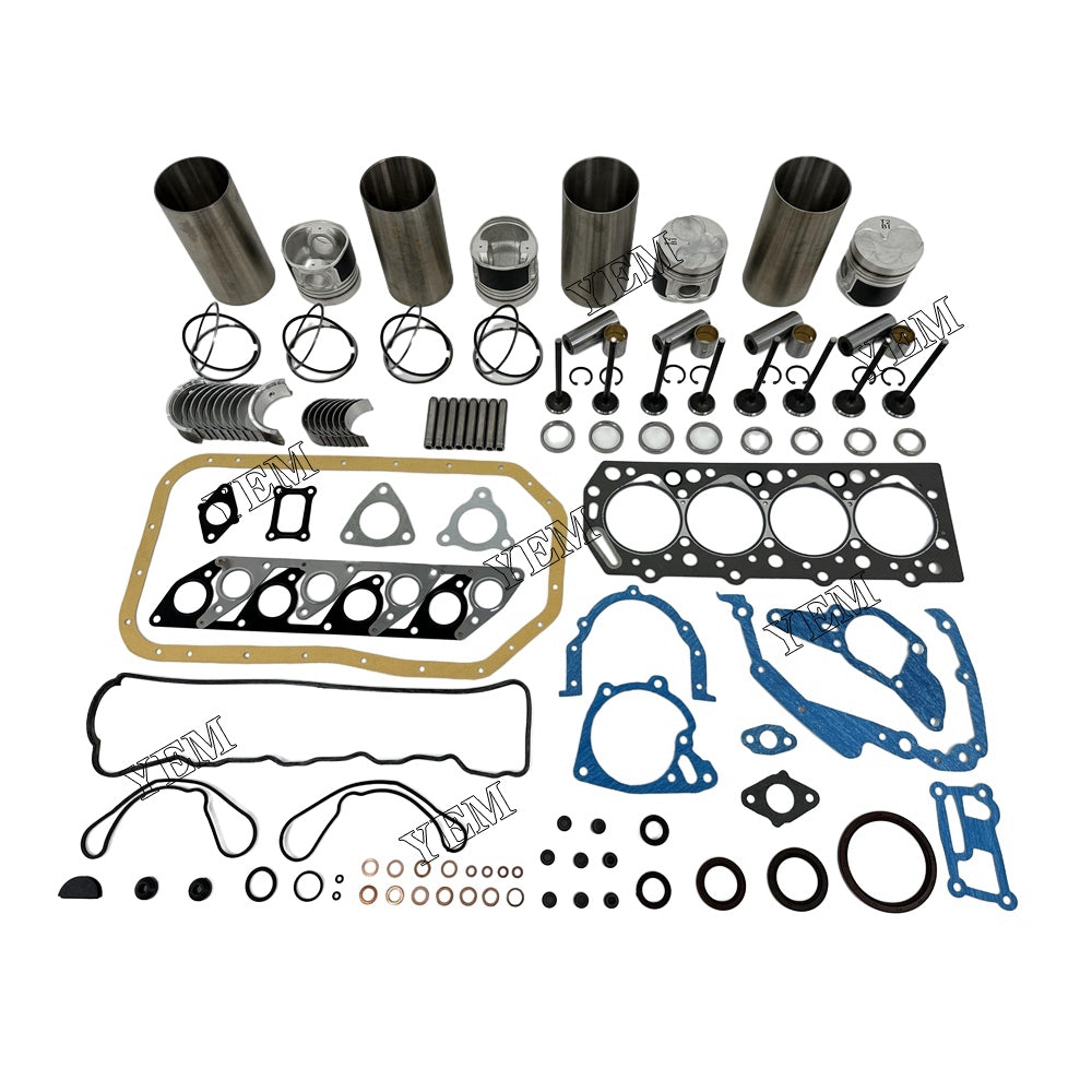 For Hyundai 4 pcs D4BA Engine Rebuild Kit With Gasket Set Bearing-Valve Train diesel engine parts YEMPARTS