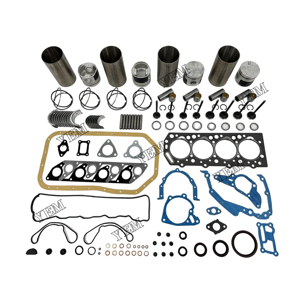 For Hyundai 4 pcs D4BA Engine Rebuild Kit With Gasket Set Bearing-Valve Train diesel engine parts YEMPARTS