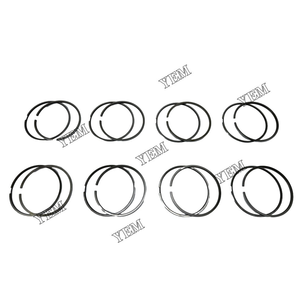 For Caterpillar 6 pcs 3204 Piston Rings Set STD 2W8265 diesel engine parts YEMPARTS