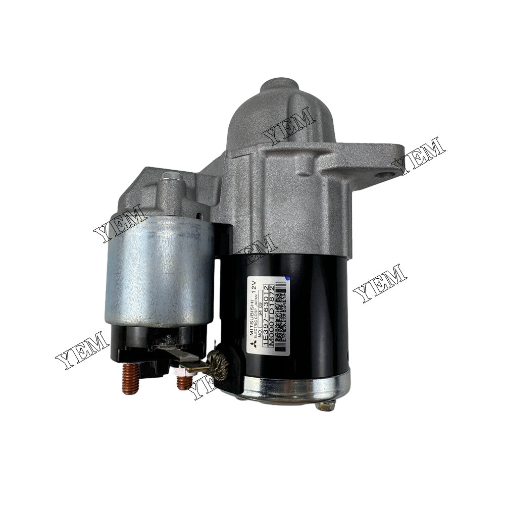 For Kubota V2203 Starter Motor 12V 1E397-63012 M000TD1872 diesel engine parts