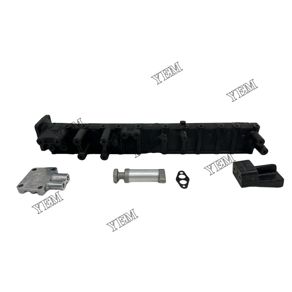 For Caterpillar Intake Branch Pipe Oil Transfer Pump Seat Diesel Pump Seat 212-8577 137-5541 381-9064 3116 Engine Parts