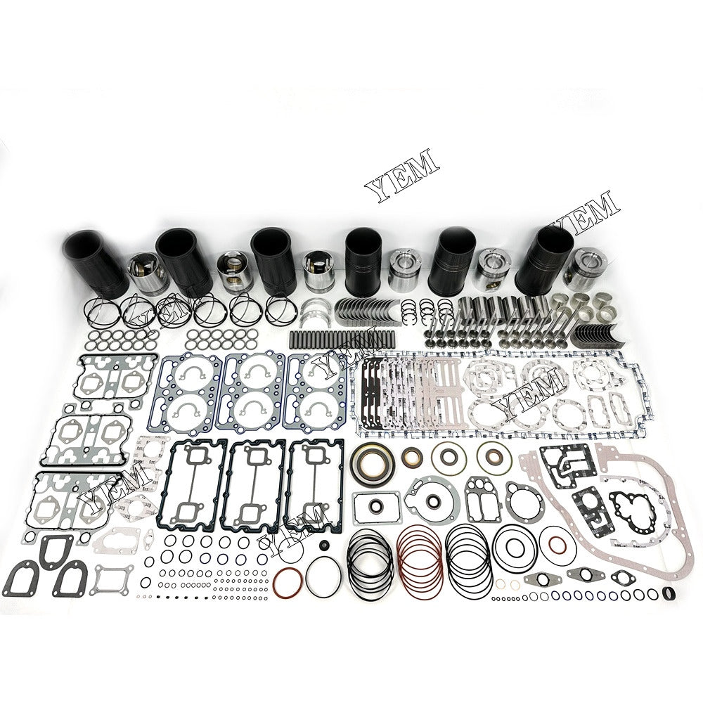 For Cummins 6x Overhaul Rebuild Kit With Gasket Set Bearing&Valve Train N14 Engine Parts