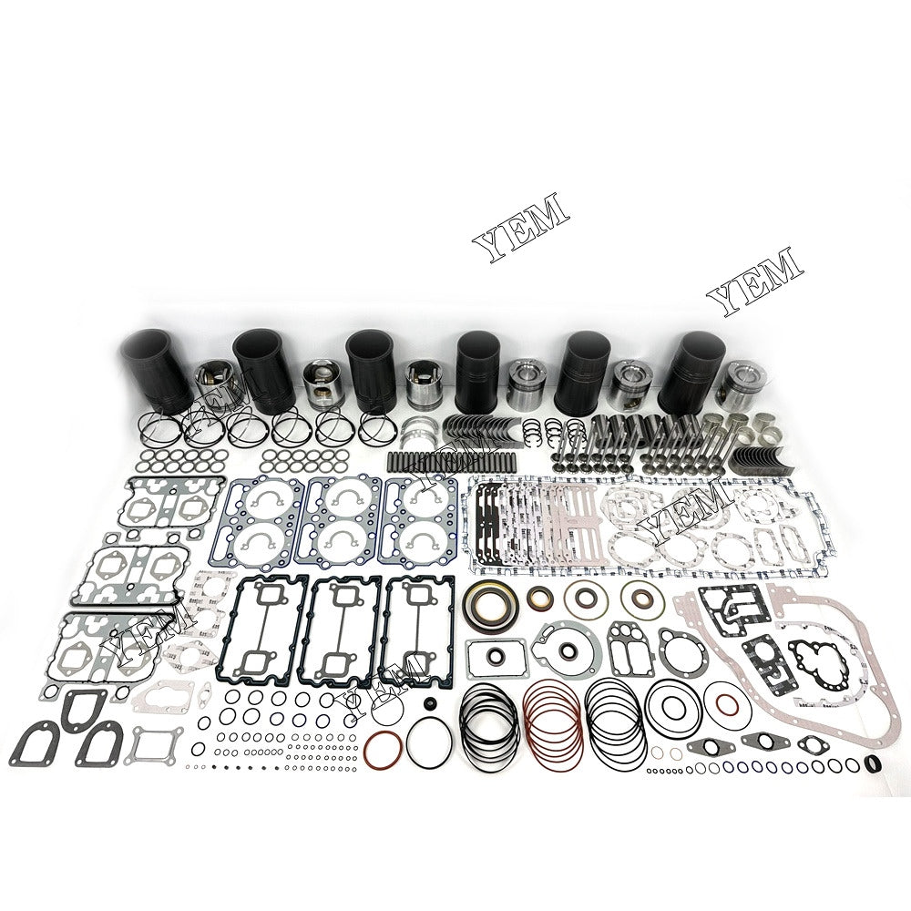 For Cummins 6x Overhaul Rebuild Kit With Gasket Set Bearing&Valve Train N14 Engine Parts