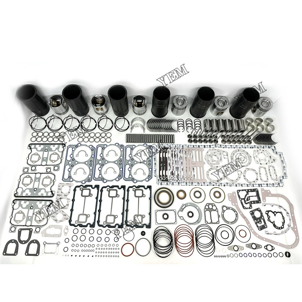 For Cummins 6x Overhaul Rebuild Kit With Gasket Set Bearing&Valve Train N14 Engine Parts