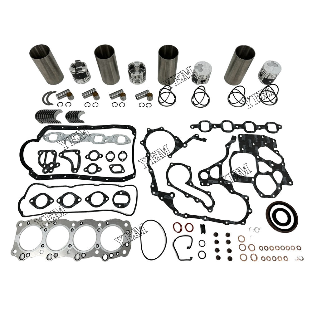 For Isuzu 4x Overhaul Kit With Bearing Set 4FB1 Engine Parts