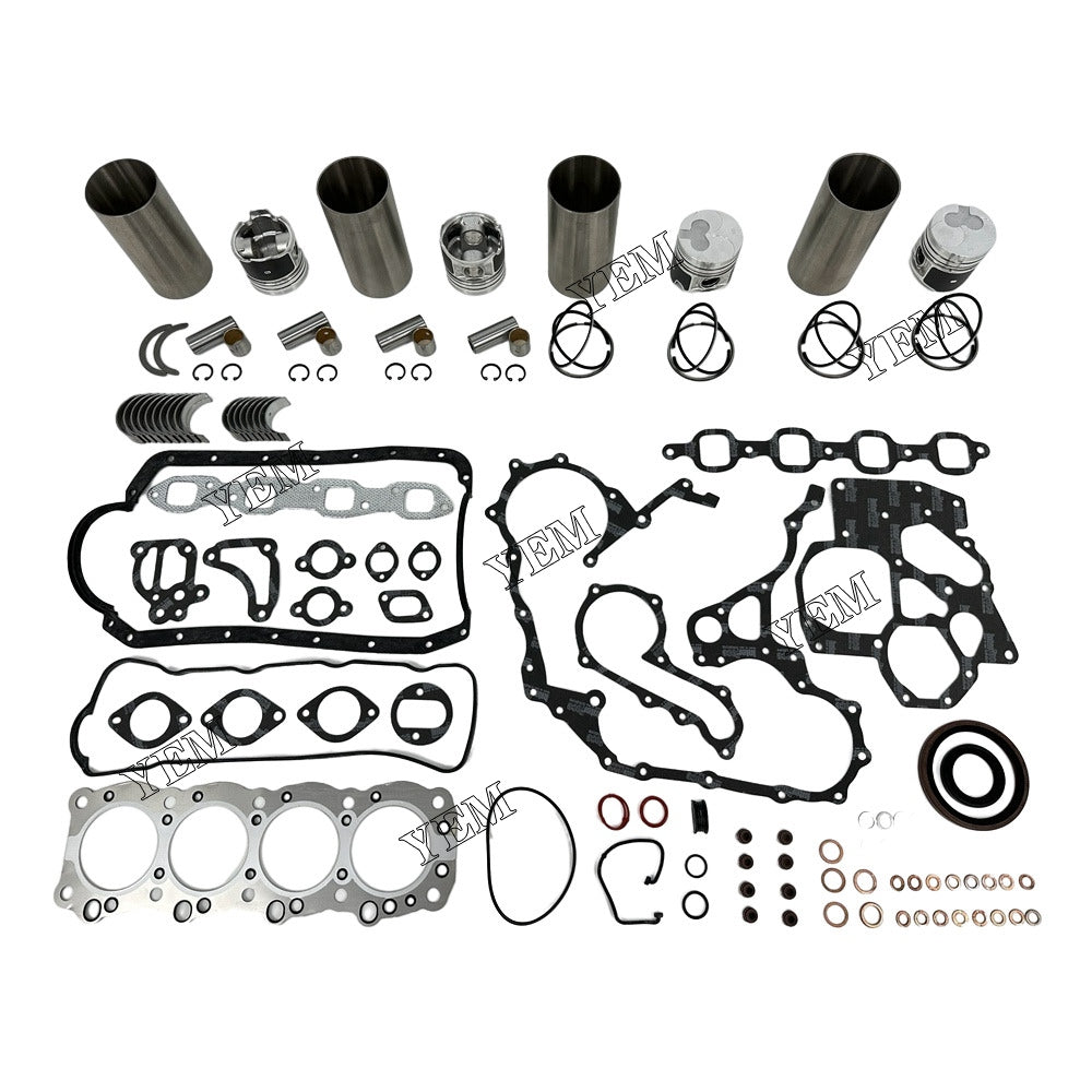 For Isuzu 4x Overhaul Kit With Bearing Set 4FB1 Engine Parts