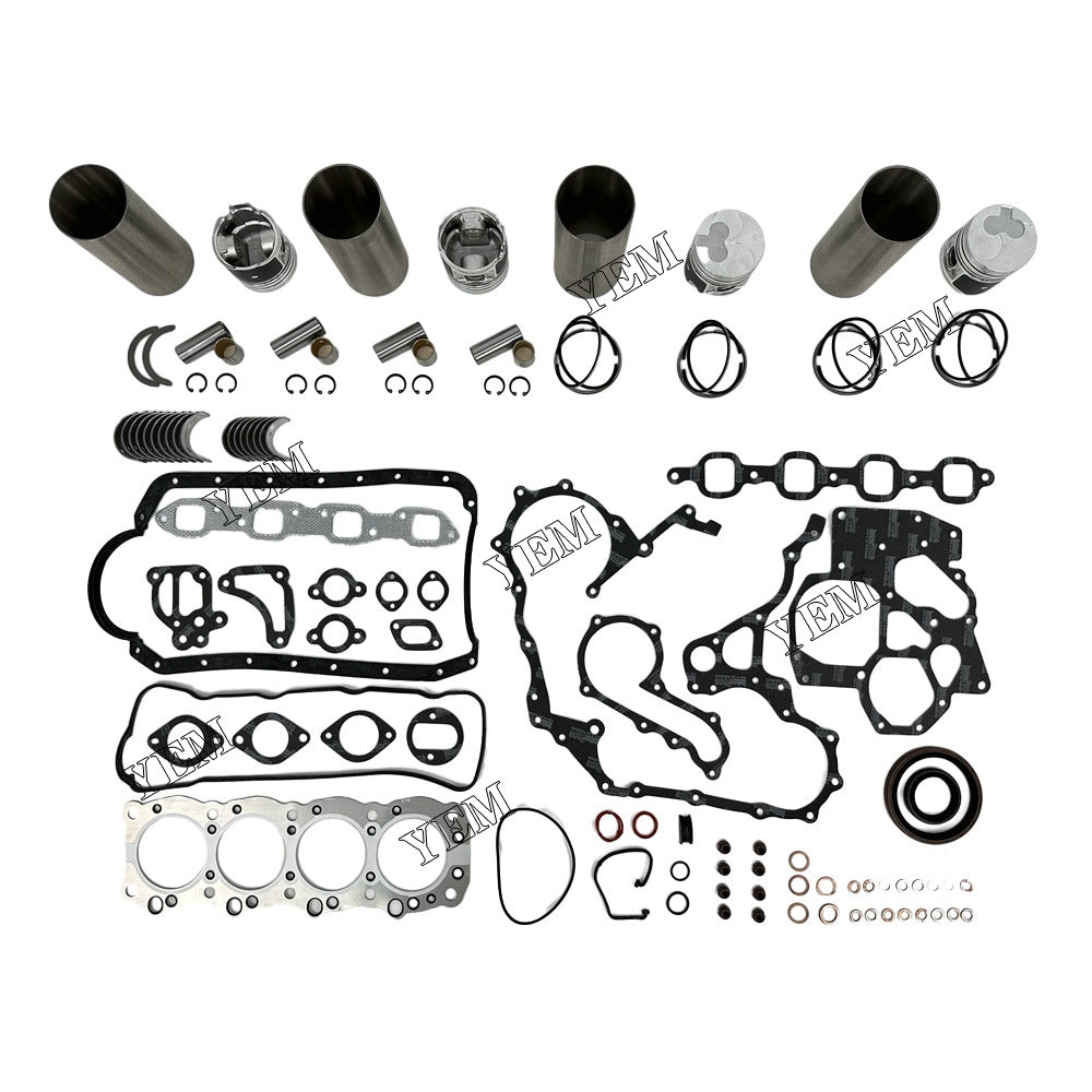 For Isuzu 4x Overhaul Kit With Bearing Set 4FB1 Engine Parts