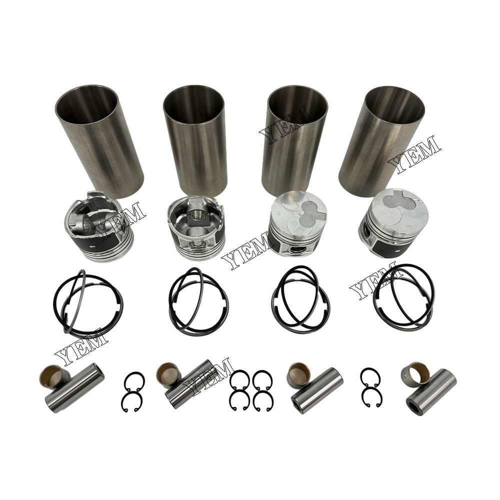 For Isuzu 4x Cylinder Liner Kit 4FB1 Engine Parts