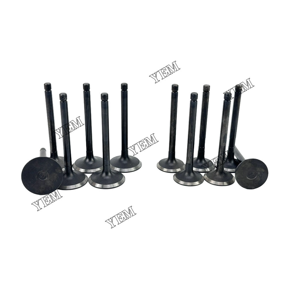 For Toyota 6x Intake Exhaust Valve 13711-17010 13715-17010 1HD Engine Parts