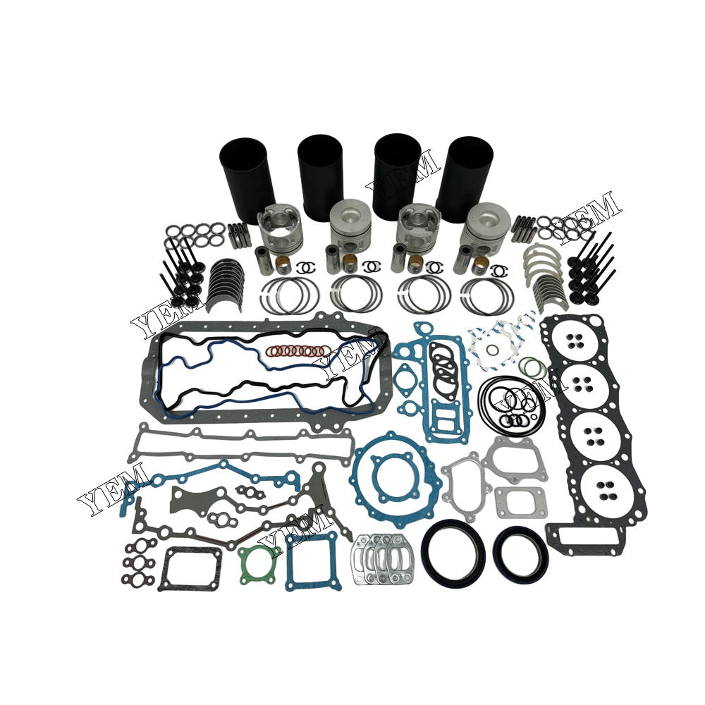 For Hino 4x Overhaul Rebuild Kit With Gasket Set Bearing&Valve Train S05C Engine Parts