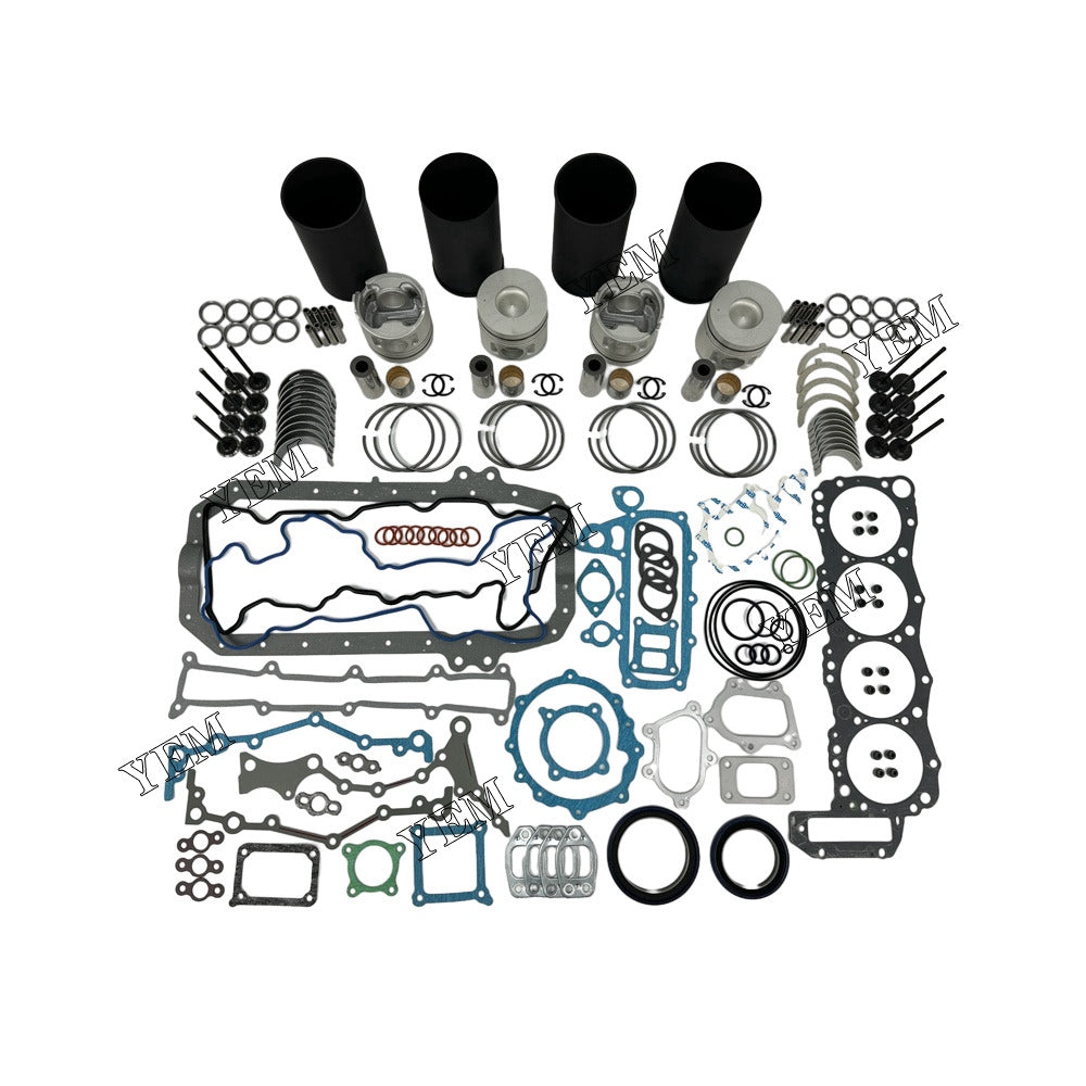For Hino 4x Overhaul Rebuild Kit With Gasket Set Bearing&Valve Train S05C Engine Parts