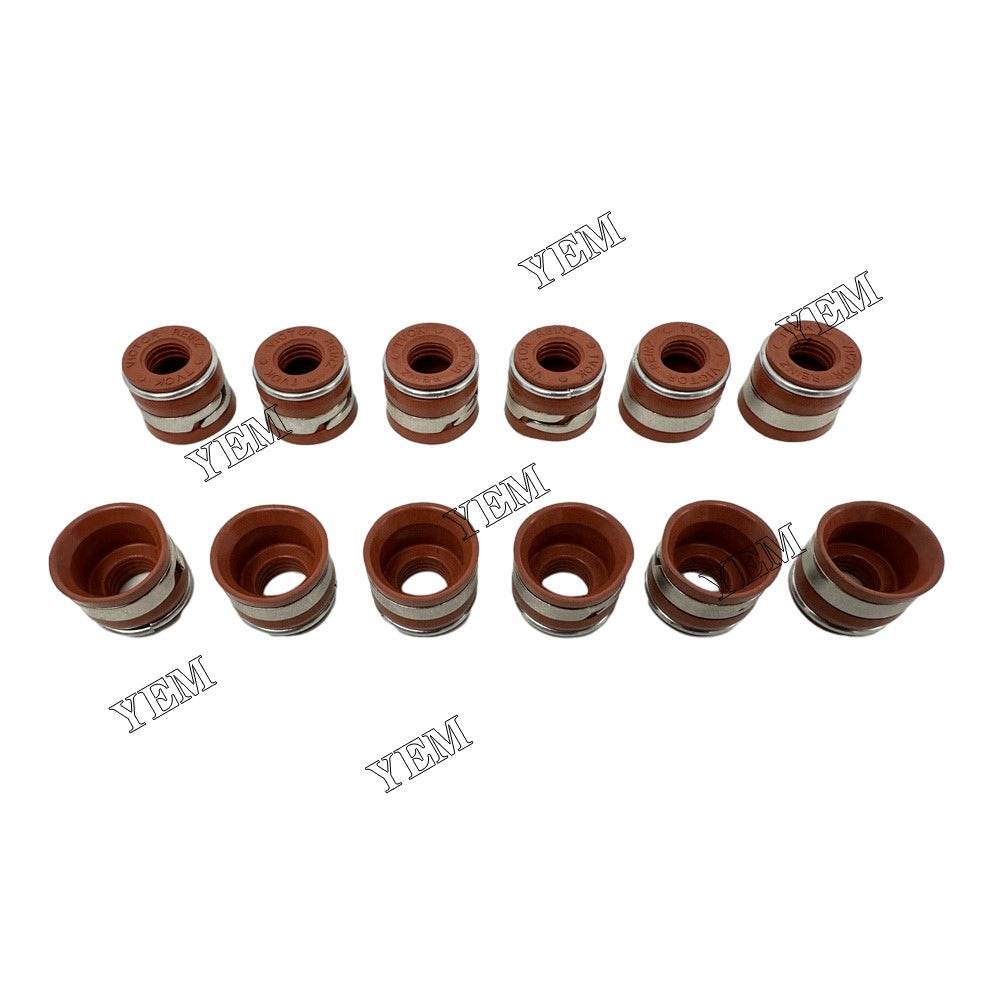 For John Deere 12 PCS Valve Oil Seal 6068 Engine Parts