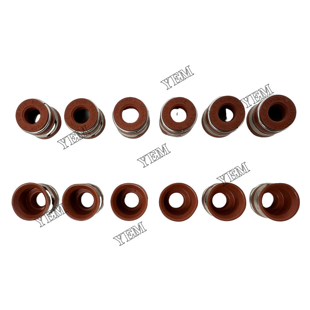 For John Deere 12 PCS Valve Oil Seal 6068 Engine Parts