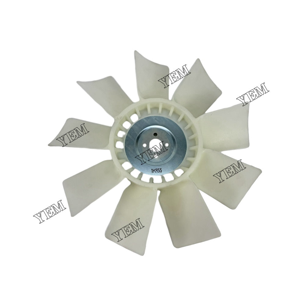 For Isuzu Fan 1K955-74110 9 blades 4 holes WG380 Engine Parts
