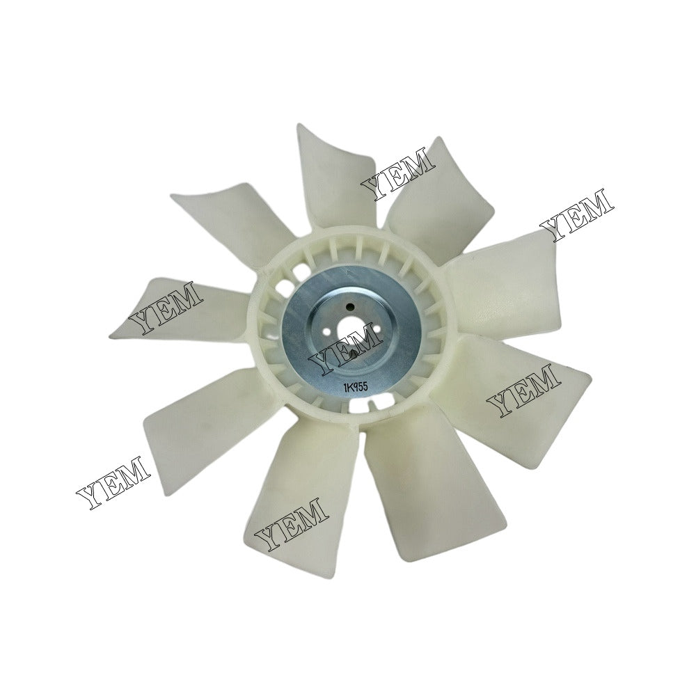 For Isuzu Fan 1K955-74110 CR 9 blades 4 holes V3800 Engine Parts