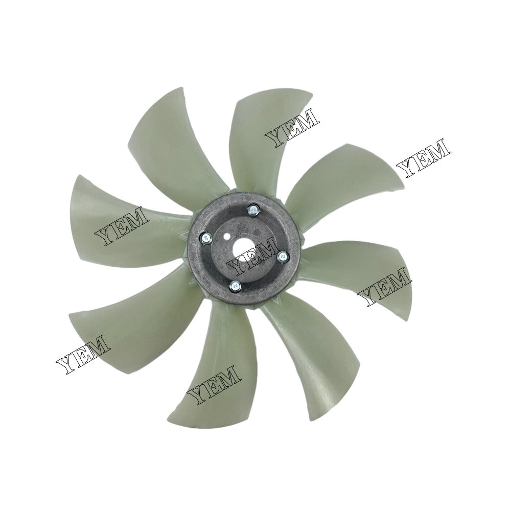 For Mitsubishi Fan 2445461 8 blades 4 holes 3126B Engine Parts