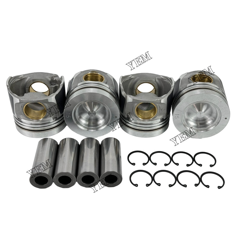 For Hino 4x Piston & Pin & Snap Ring STD N04C Engine Parts