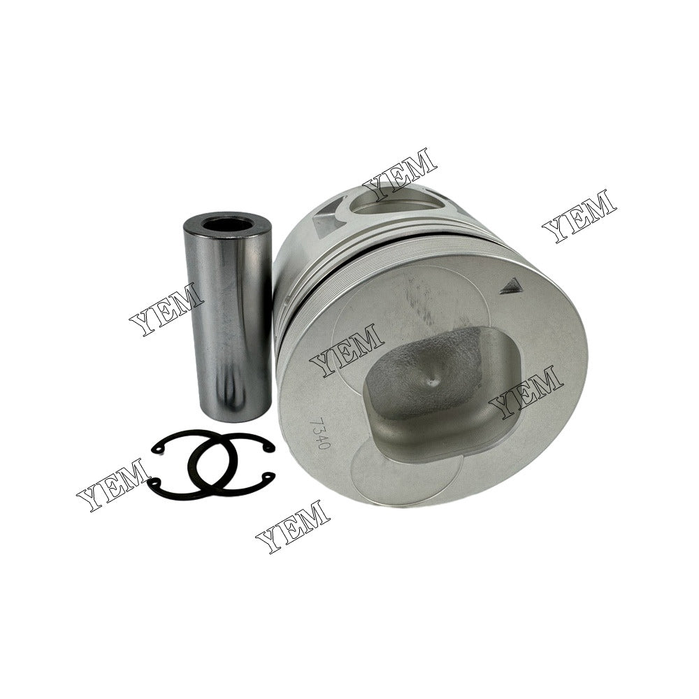 For Isuzu 4x Piston & Pin & Snap Ring STD 4BD1 Engine Parts