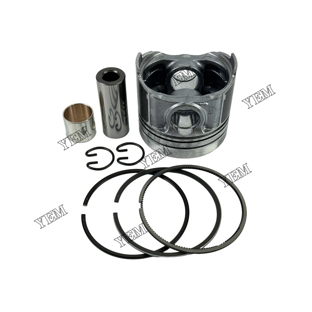 Z482 Piston With Rings +0.25mm +0.25 1J092-21780 16871-21310 16851-21982 1J092-21091 For Kubota Gehlmax MB 048 excavator crawler excavator For Kubota