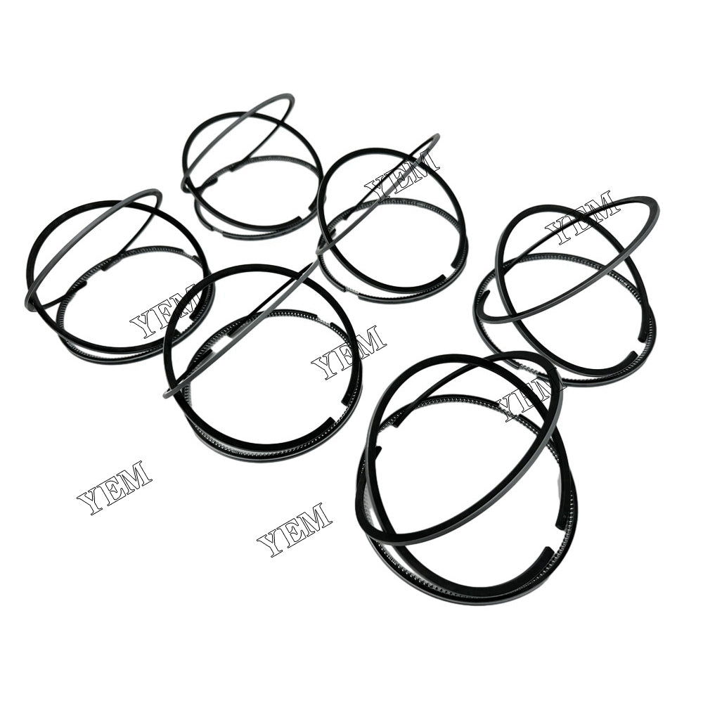 6D17 Piston Rings Set STD 118mm For Mitsubishi wheel loader For Mitsubishi